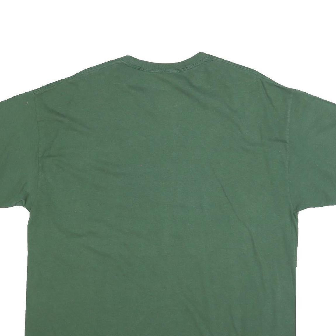 MLB Mens Green Oakland Athletics Graphic T-Shirt XL Short Sleeve Crew Neck