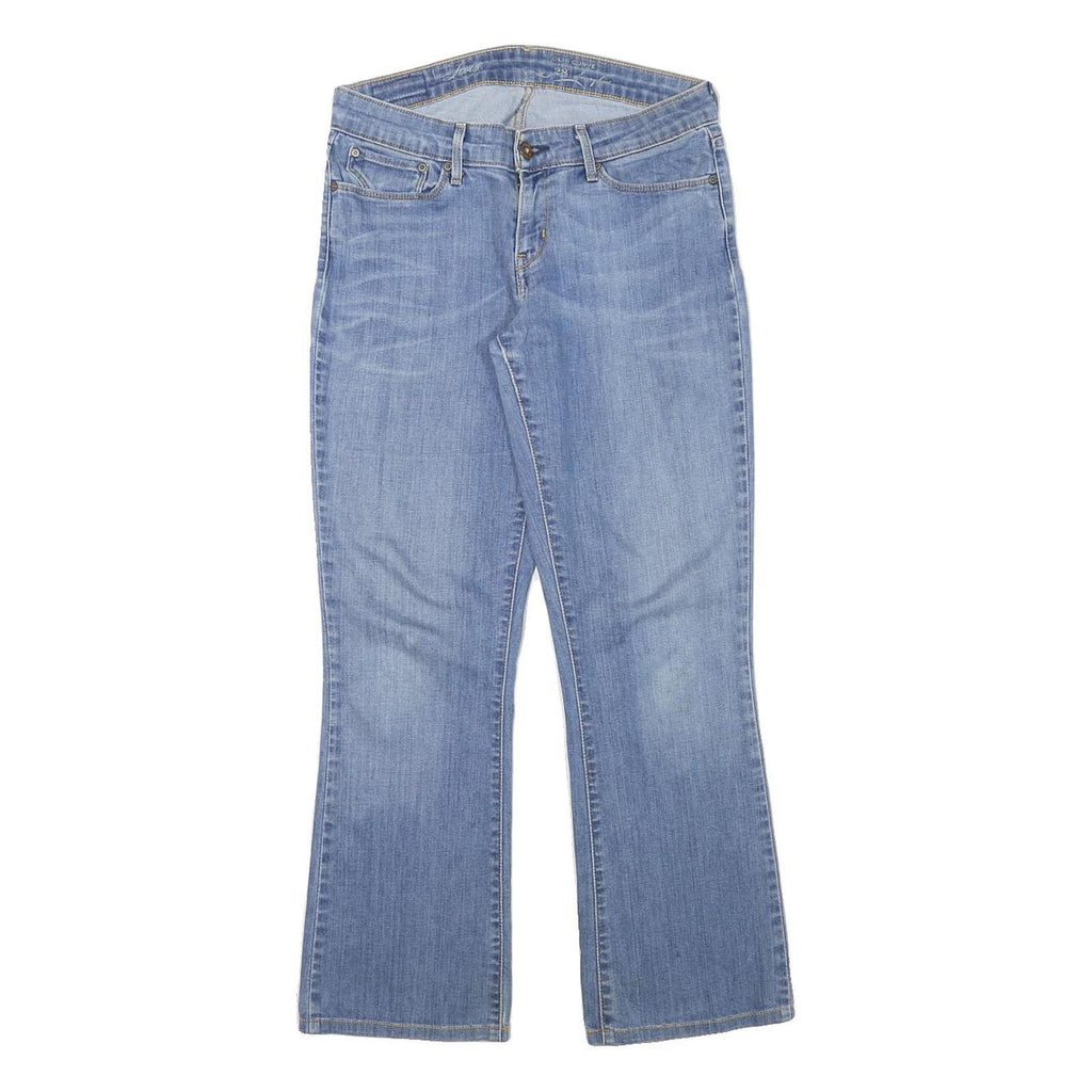 LEVI'S Womens Jeans Blue Regular Bootcut Denim Medium W28 L27 Classic Zip