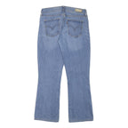 LEVI'S Womens Jeans Blue Regular Bootcut Denim Medium W28 L27 Classic Zip
