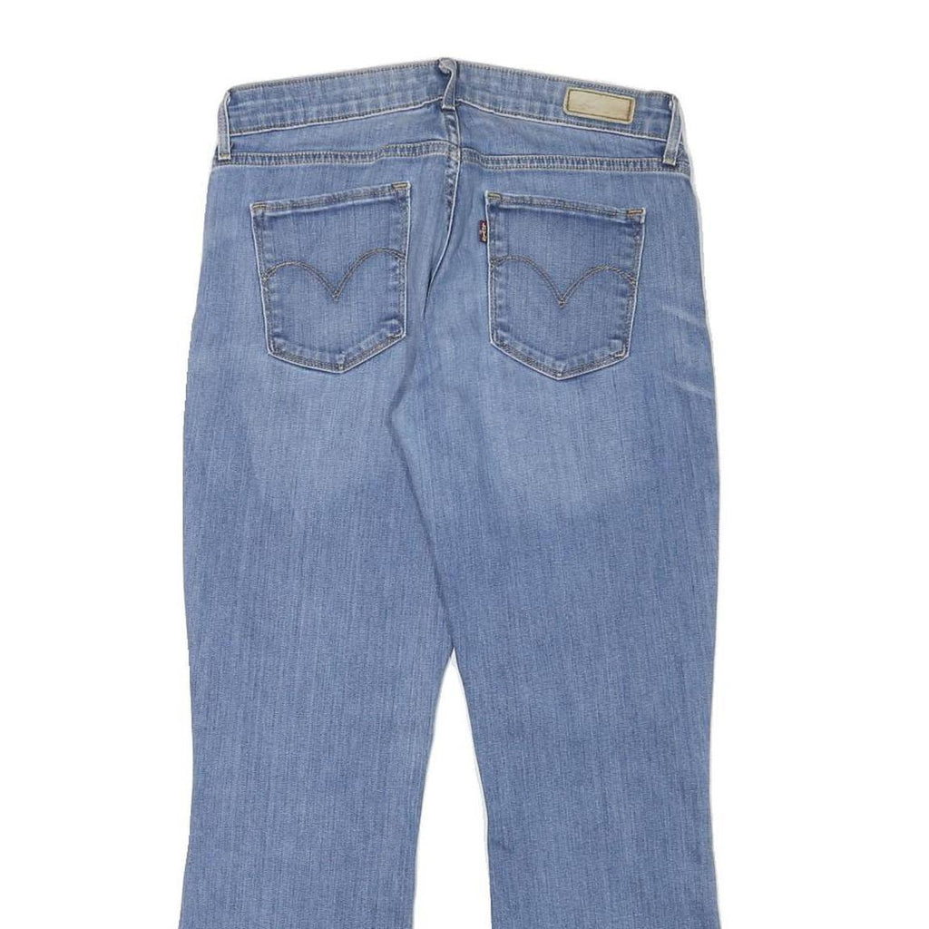 LEVI'S Womens Jeans Blue Regular Bootcut Denim Medium W28 L27 Classic Zip