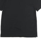 U.S. POLO ASSN Mens Black Polo Shirt Short Sleeve Plain M Classic Cotton Top
