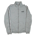 PUMA Mens Track Jacket Grey M