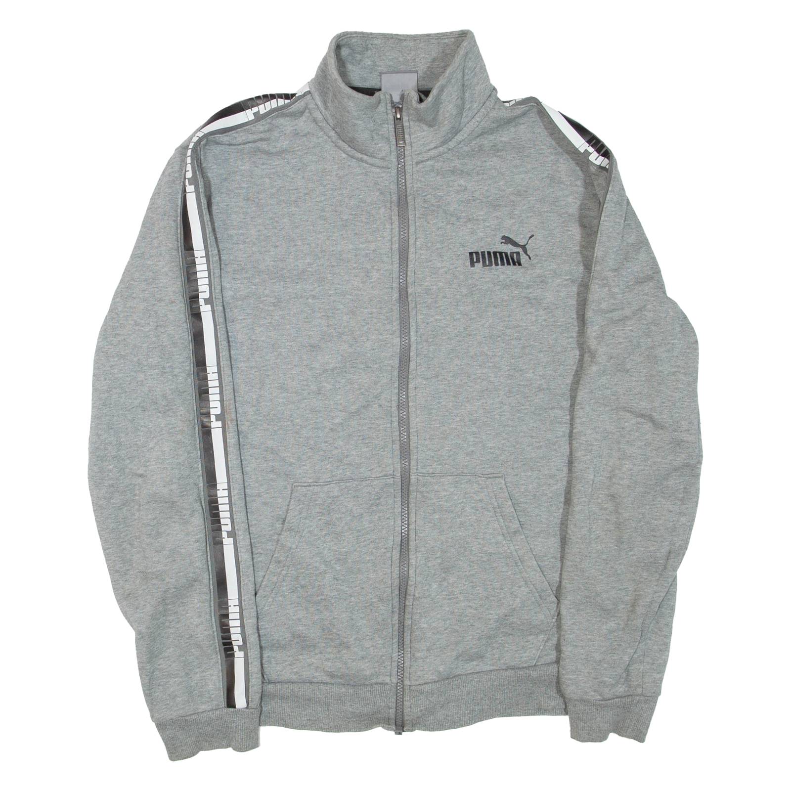 PUMA Mens Track Jacket Grey M