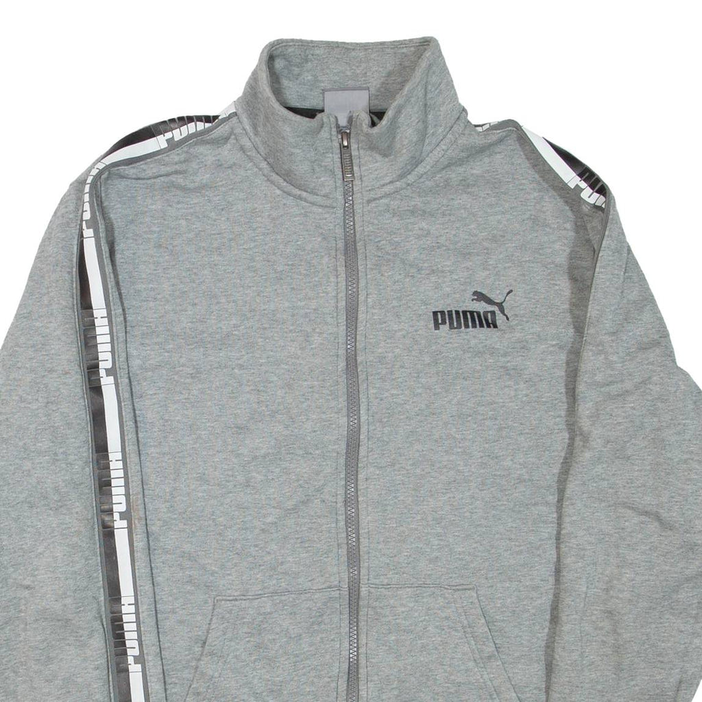 PUMA Mens Track Jacket Grey M