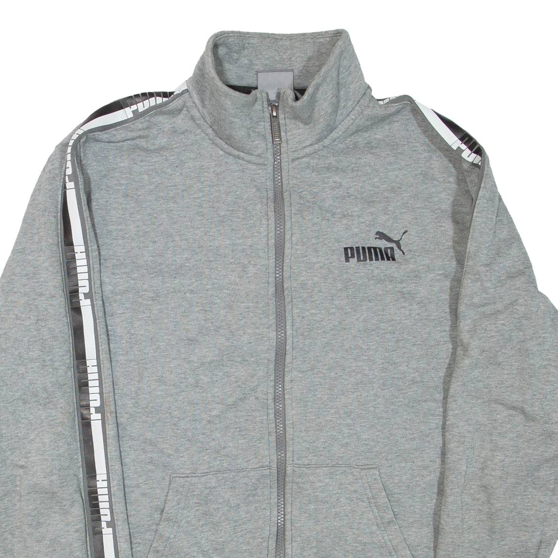 PUMA Mens Track Jacket Grey M