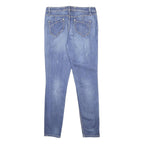 KAREN MILLEN Womens Jeans Blue Slim Skinny Denim Medium W30 L31 Stretch Zip