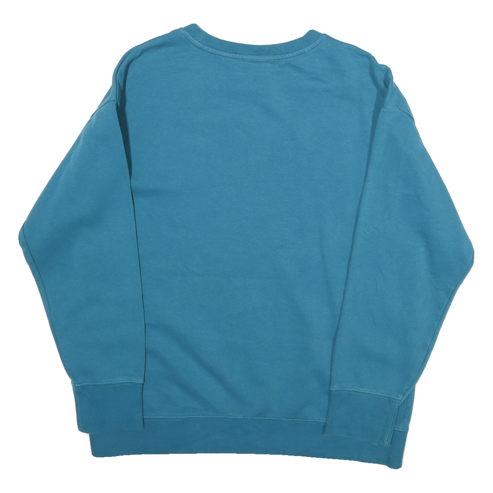 NIKE Womens Blue Crew Neck XL Sweatshirt Cotton Blend Casual Pullover