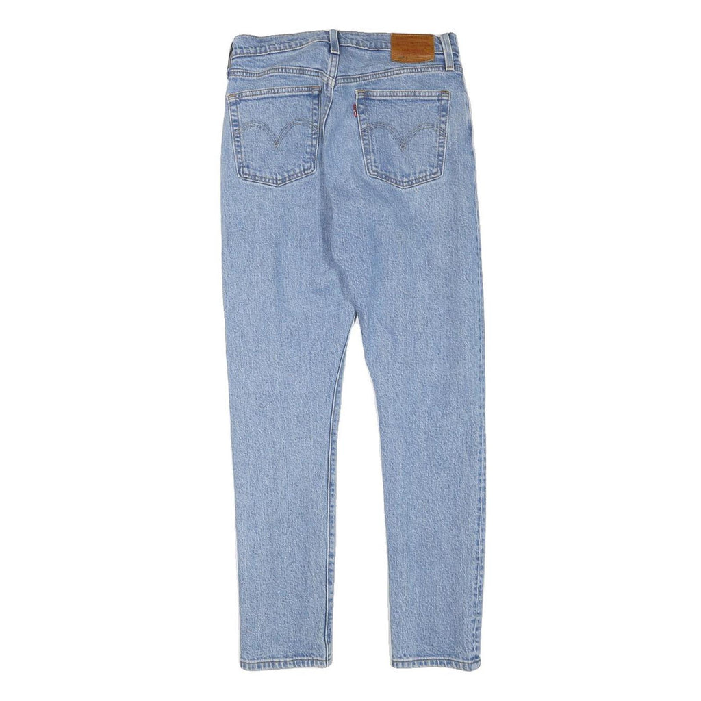 LEVI'S 501S Womens Jeans Blue Regular Straight Denim Medium W27 L28 Classic Fit