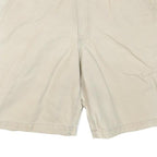 CARHARTT Mens Shorts Beige Relaxed Fit Casual L W36 Durable Cotton Blend