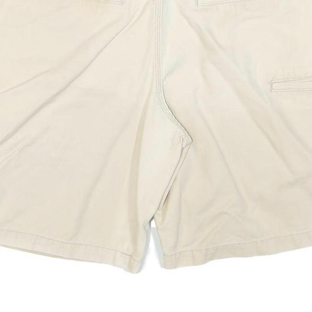 CARHARTT Mens Shorts Beige Relaxed Fit Casual L W36 Durable Cotton Blend