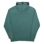 IVY PARK Womens Green Hoodie Pullover S Cotton Blend Logo Print