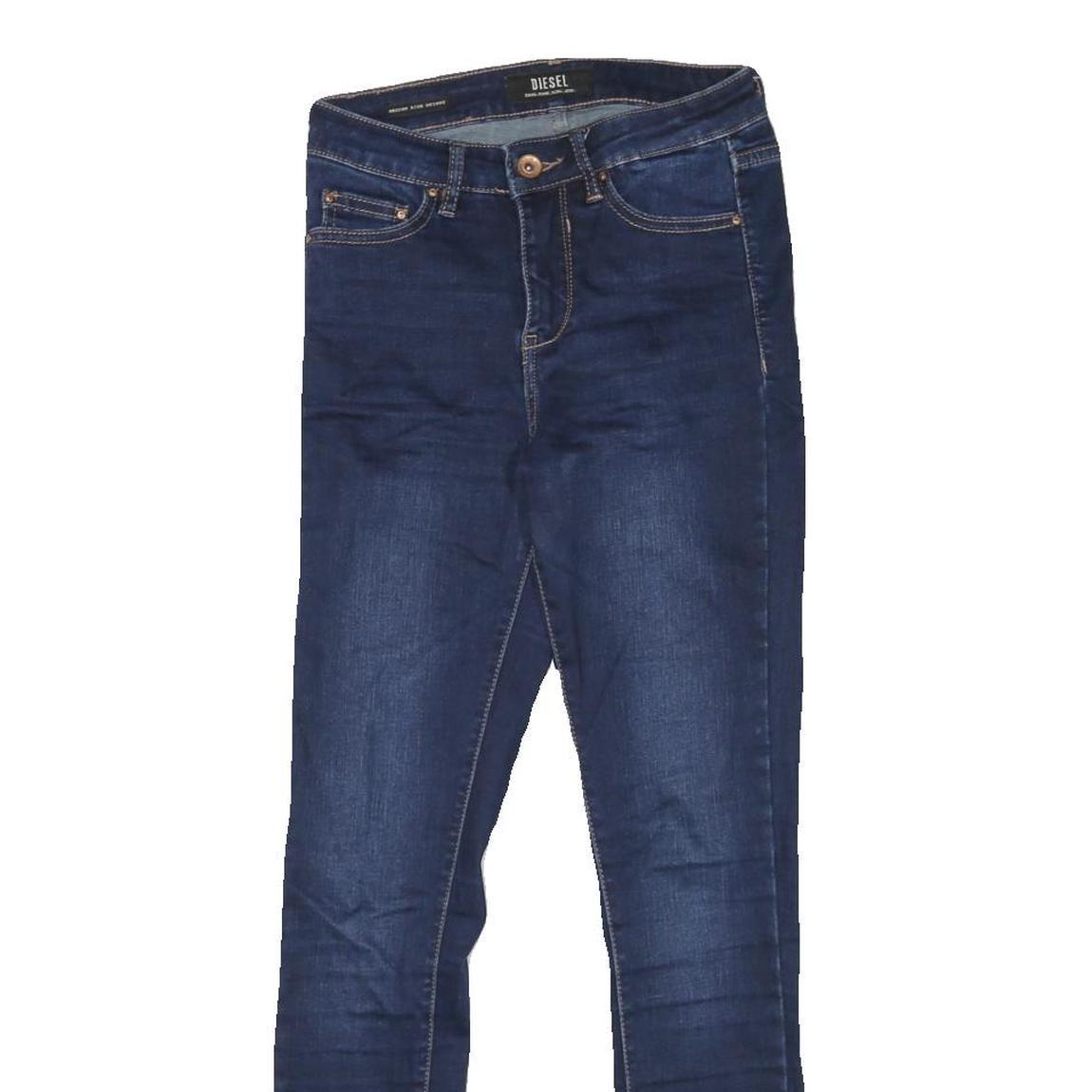 DIESEL Womens Blue Slim Skinny Denim Jeans W23 L27 Stretch Cotton Blend