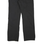 DICKIES Mens Regular Fit Cotton Blend Black Trousers W34 L30 Workwear Zip