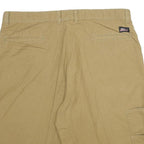 DICKIES Mens Shorts Beige Casual L W36 Cotton Workwear Relaxed Fit