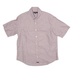 TED BAKER Mens Shirt Red Crazy Pattern M
