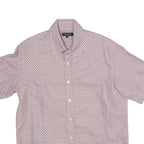 TED BAKER Mens Shirt Red Crazy Pattern M