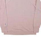 CHAMPION Womens Pink Crew Neck XL Cotton Blend Sweatshirt Pullover
