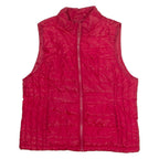 DIP Womens Puffer Gilet Red XL