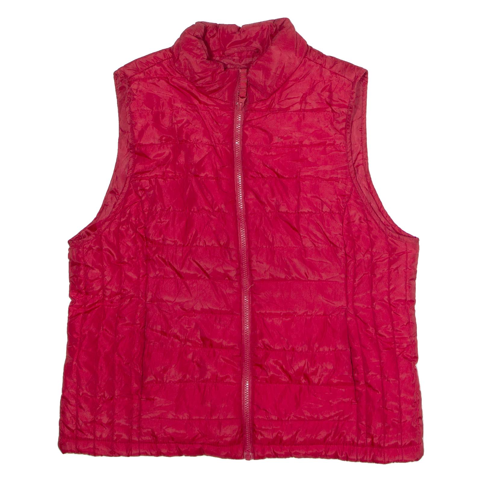 DIP Womens Puffer Gilet Red XL