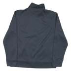 FILA Mens Black & Dark Blue Zip Up Jacket L Polyester Blend Sports Casual