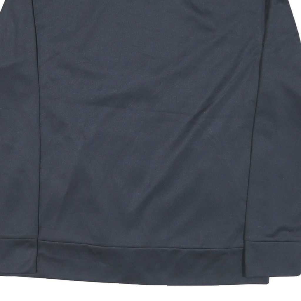 FILA Mens Black & Dark Blue Zip Up Jacket L Polyester Blend Sports Casual