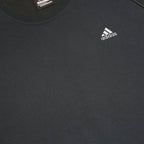 ADIDAS Mens Blue Crew Neck Sweatshirt M Cotton Sports Casual Pullover