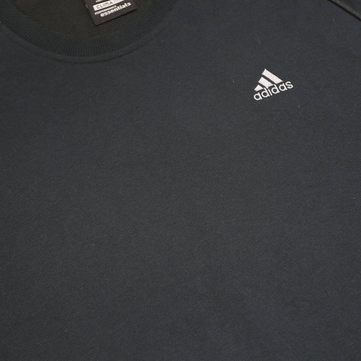 ADIDAS Mens Blue Crew Neck Sweatshirt M Cotton Sports Casual Pullover