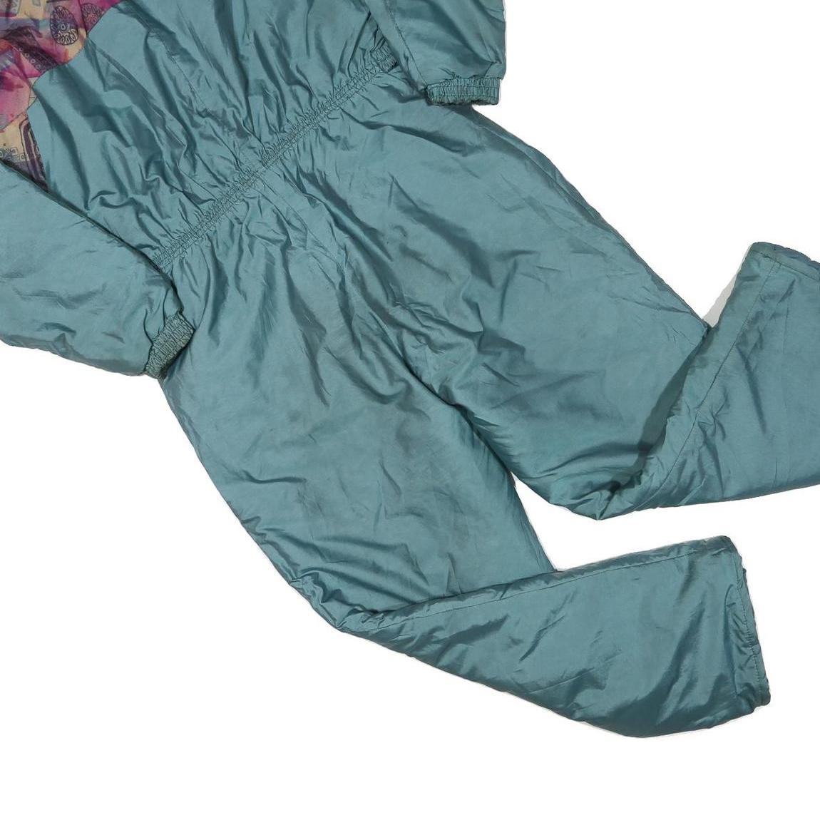 LAMARTINE Womens Green Polyester Blend Lined Dungarees L W36 L28 Lightweight