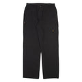 HS OUTERWEAR Mens Trousers Black Regular Straight W30 L30