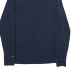TOMMY HILFIGER Mens Blue Hilfiger Est 1985 Crew Neck XS Sweatshirt Cotton