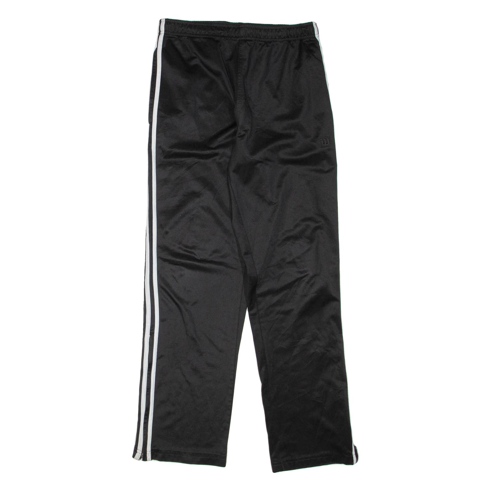WILSON Mens Track Pants Black Tapered M W30 L32