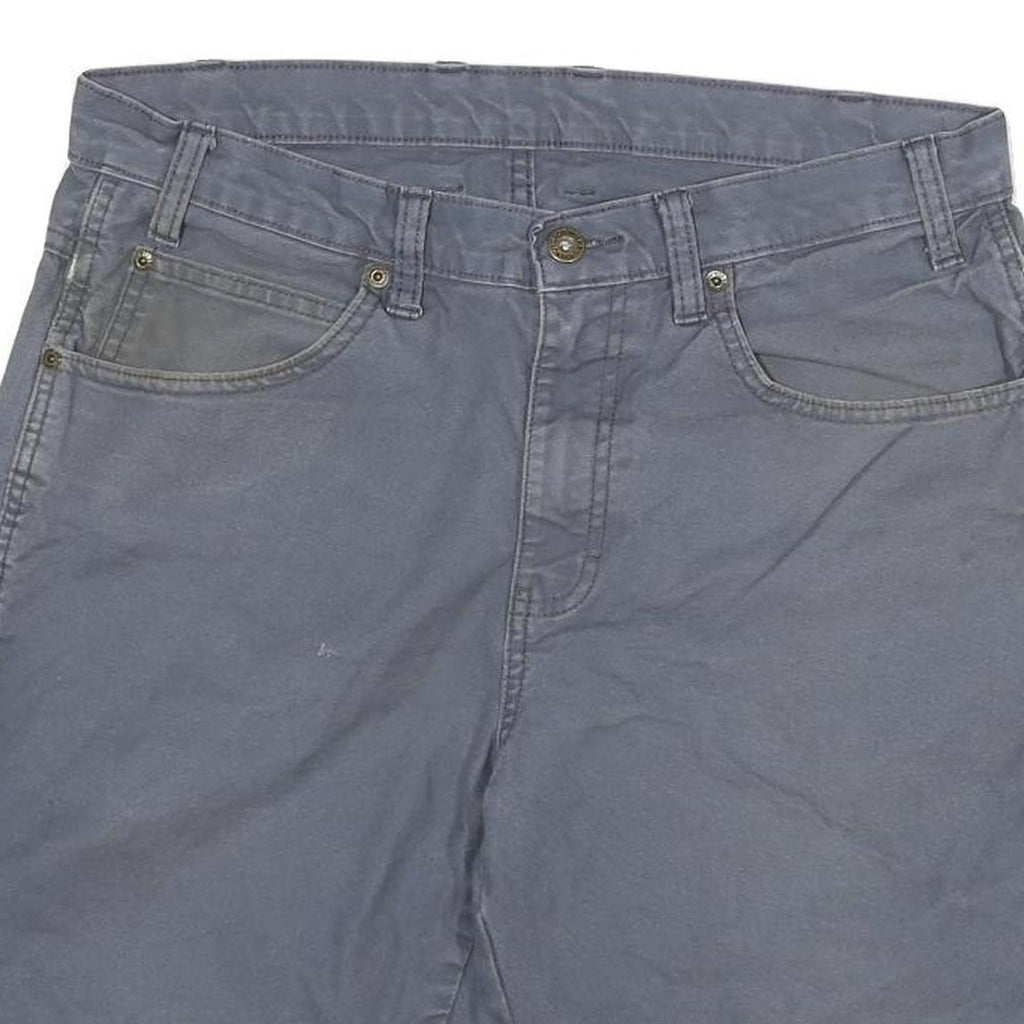 DICKIES Mens Shorts Blue Casual L W32 Cotton Blend Comfortable Workwear
