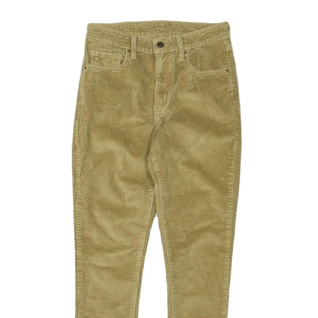 LEVI'S Mens Cotton Blend Beige Regular Fit Straight Leg Trousers W29 L30