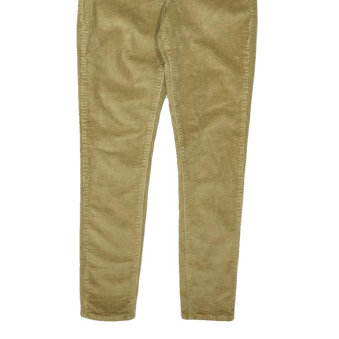 LEVI'S Mens Cotton Blend Beige Regular Fit Straight Leg Trousers W29 L30
