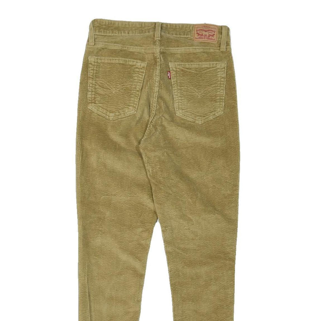 LEVI'S Mens Cotton Blend Beige Regular Fit Straight Leg Trousers W29 L30