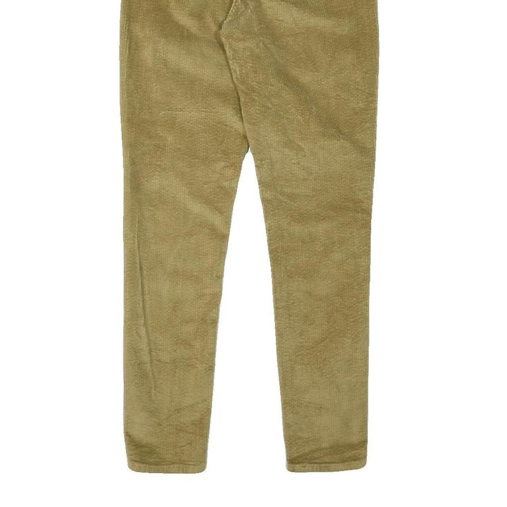LEVI'S Mens Cotton Blend Beige Regular Fit Straight Leg Trousers W29 L30