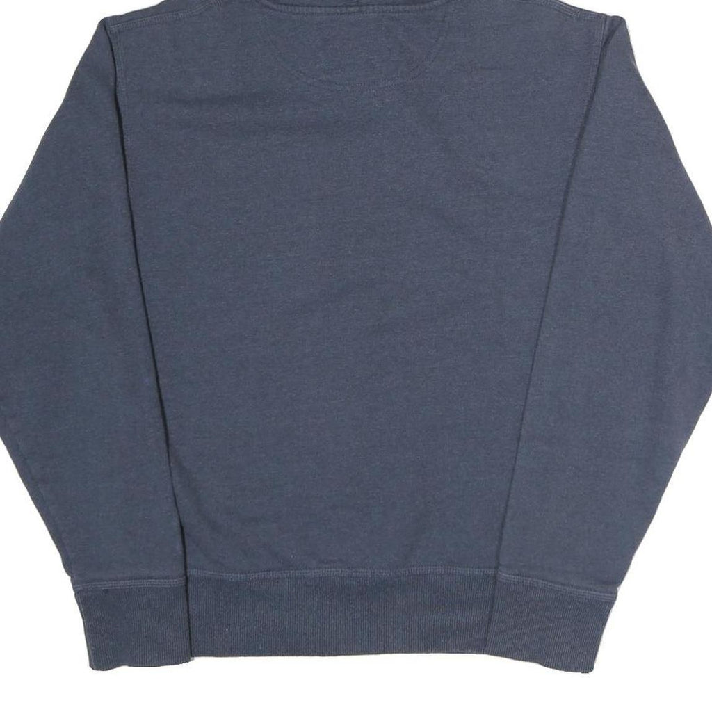 CHAMPION Mens Blue Hoodie S Cotton Blend Pullover Drawstring Hood Casual