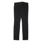 SIXTH JUNE Womens Jeans Black Slim Skinny Denim W32 L34 Distressed Zip