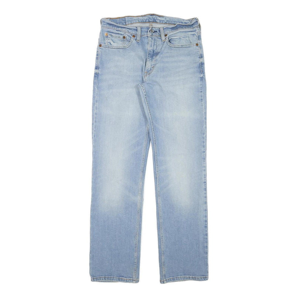 LEVI'S 514 Mens Slim Jeans Light Blue Denim W31 L32 Zip Classic Fit Straight