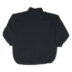 WESTSIDE Mens Black Cotton Blend Casual Jacket L Button Closure Plain Stylish