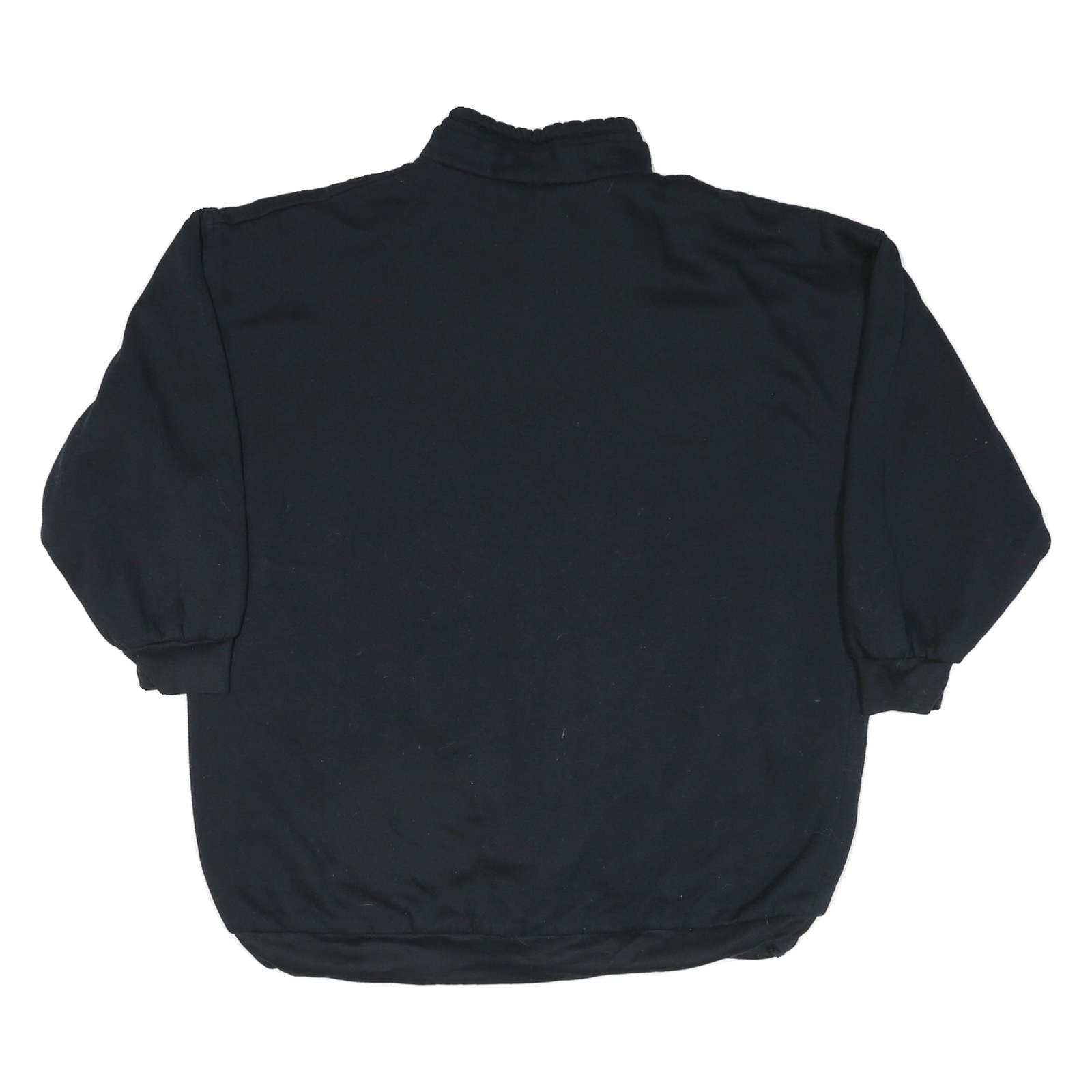 WESTSIDE Mens Black Cotton Blend Casual Jacket L Button Closure Plain Stylish