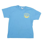 HANES Womens Blue United In The Son Graphic T-Shirt M Short Sleeve Crew Neck