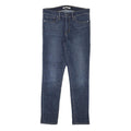 LEVI'S Womens Slim Skinny Denim Jeans Blue W29 L26 Stretch Cotton Blend Zip