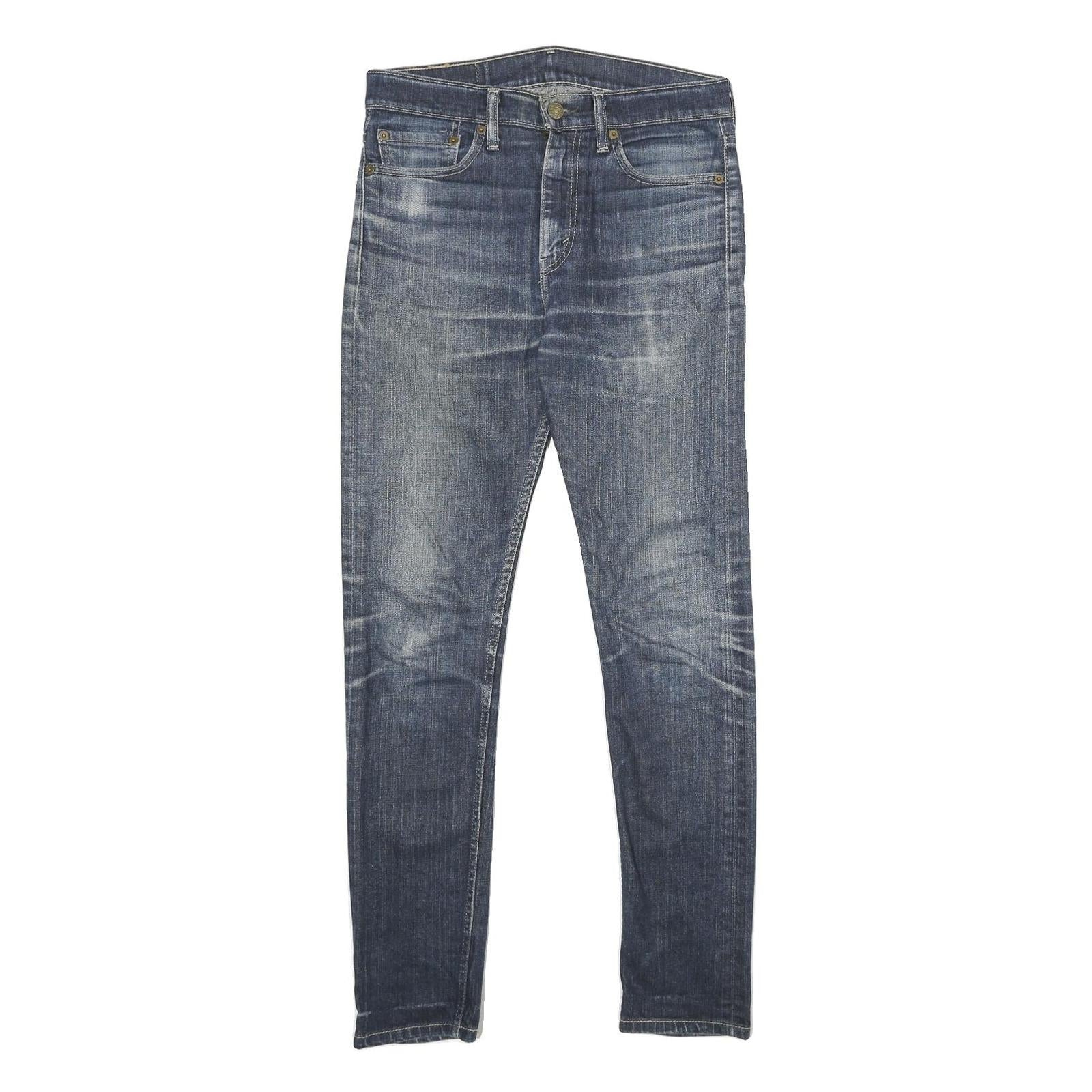 LEVI'S 510 Mens Jeans Blue Slim Skinny Denim Medium W31 L32 Stretch Cotton