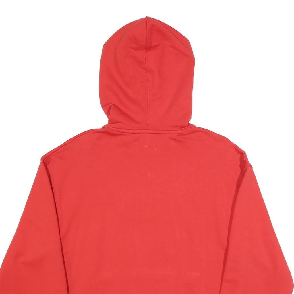 LEVI'S Mens Red Hoodie S Cotton Blend Pullover Hooded Sweatshirt