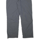 ODLO Lined Womens Relaxed Grey Polyester Blend Zip Closure Trousers W34 L32