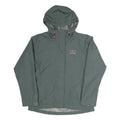 HELLY HANSEN Womens Grey Outdoor Jacket S Polyester Zip Hooded Plain Sporty