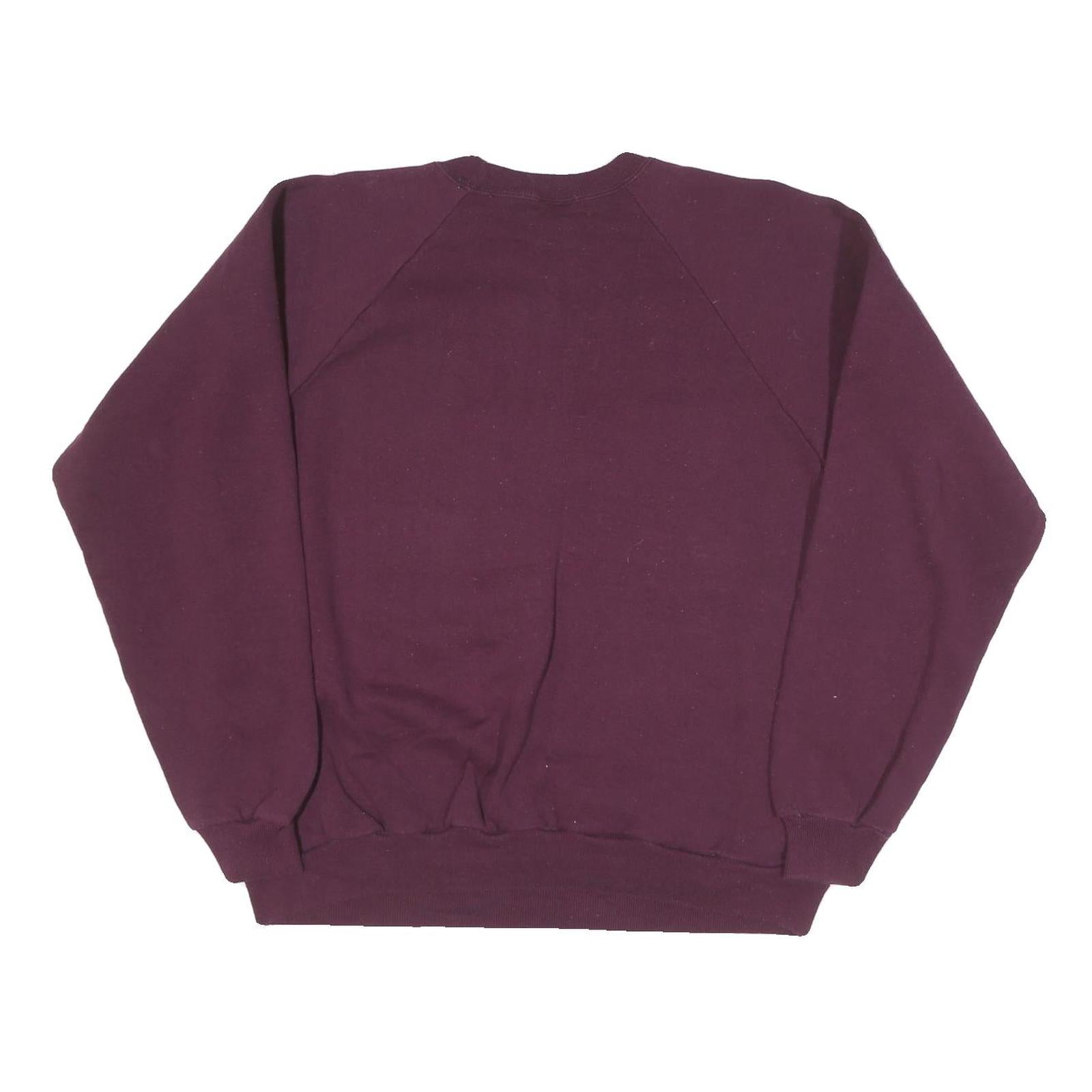 HANES Mens Maroon Florida State Seminoles Crew Neck XL Sweatshirt Cotton Blend