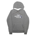 THE NORTH FACE Womens Grey Hoodie M Cotton Blend Casual Pullover