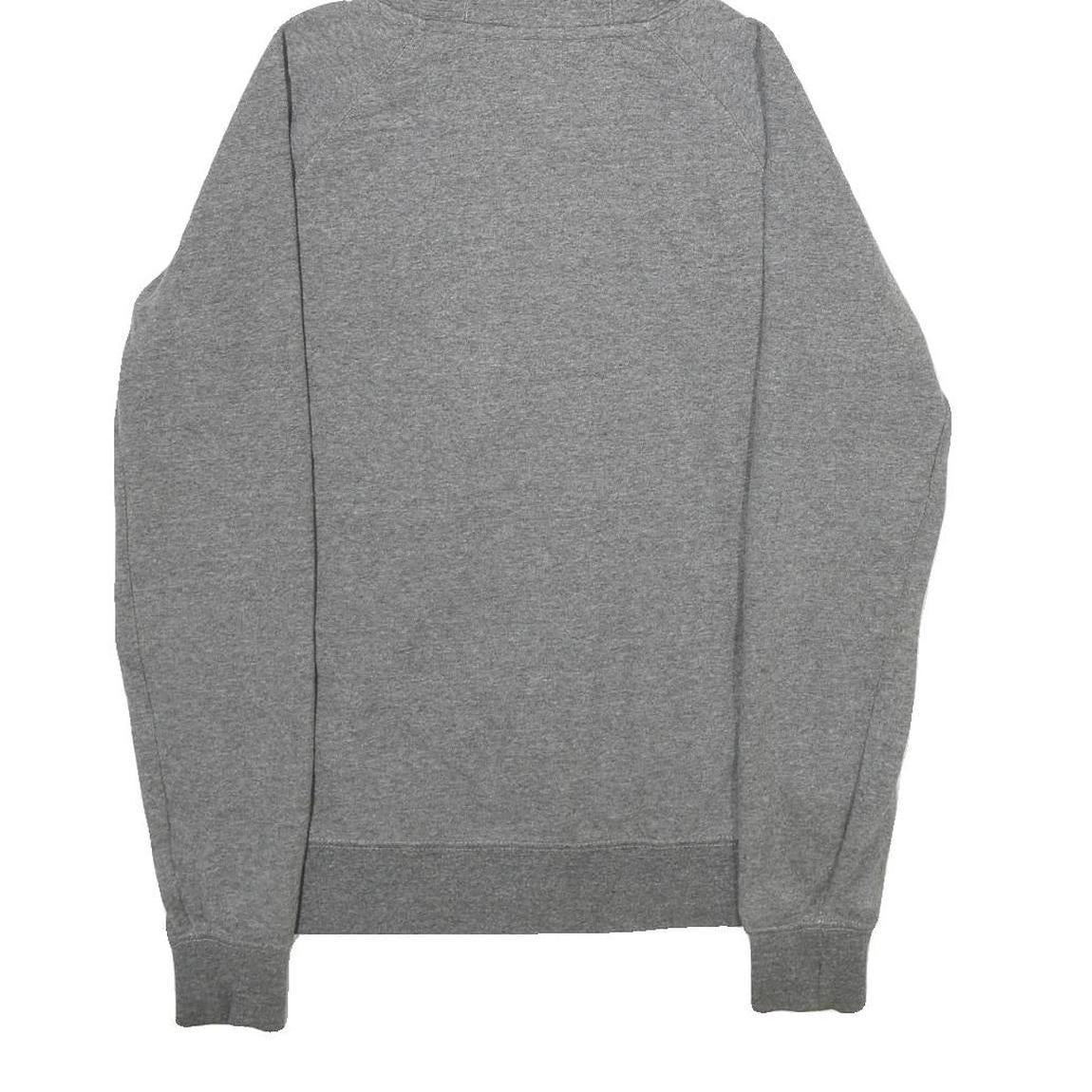 THE NORTH FACE Womens Grey Hoodie M Cotton Blend Casual Pullover